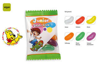HARIBO Jelly Beans Werbetüte, Inhalt: HARIBO Jelly Beans