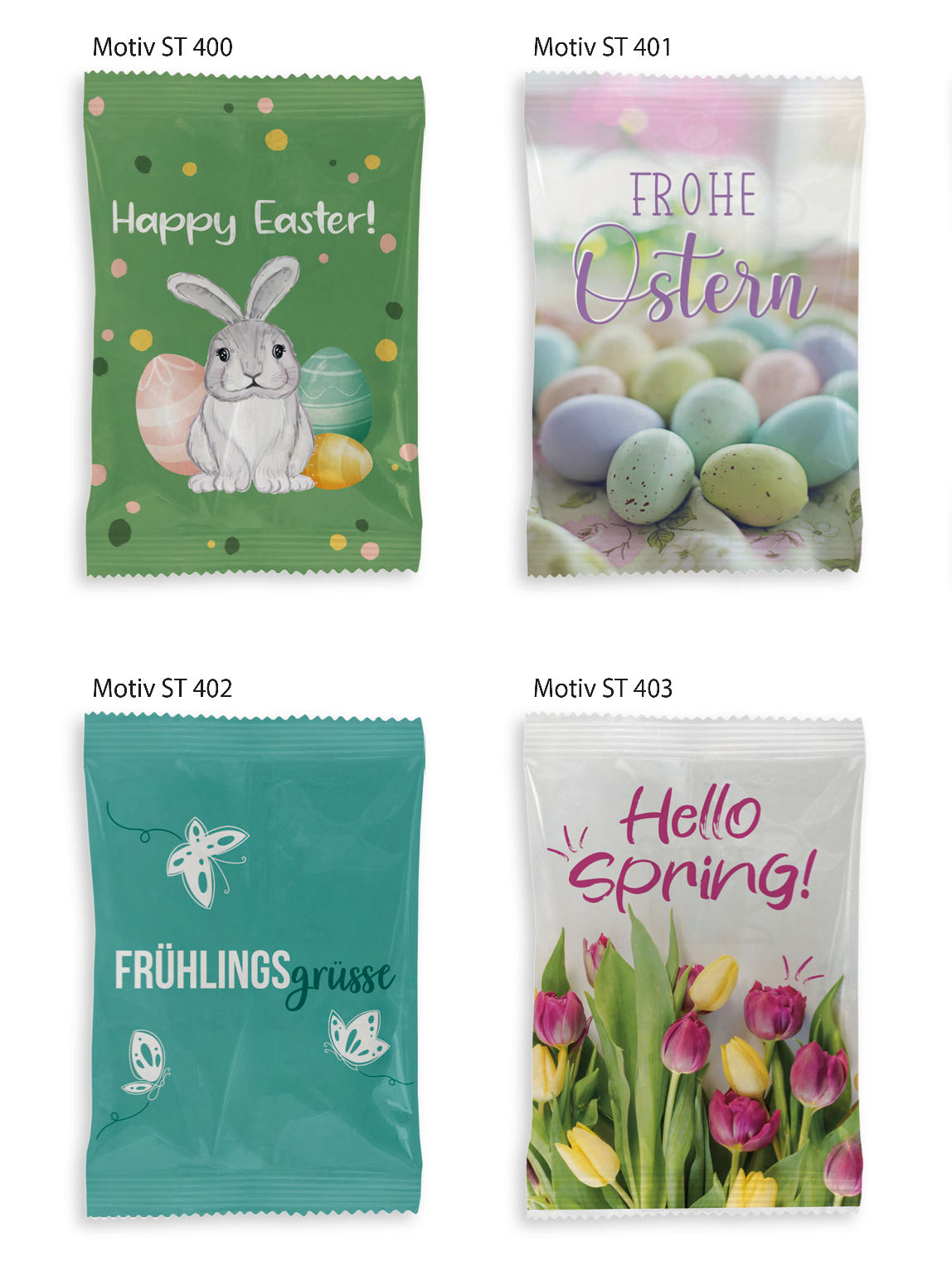 HARIBO Werbetüte Standardmotiv, Inhalt: HARIBO Herzen bunt gemischt