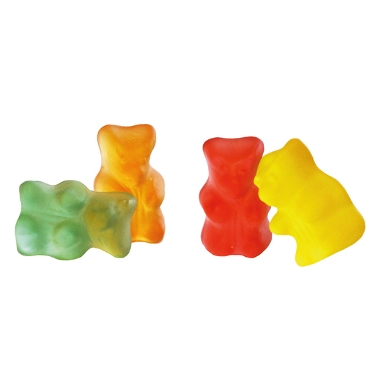 Gummibärchen zuckerfrei Werbetüte, Inhalt: Gummibärchen zuckerfrei