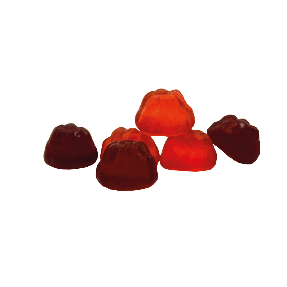 BIO Beerenfrüchtchen vegan Werbetüte, Inhalt: BIO Beerenfrüchtchen vegan ca. 10 g