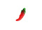 Chili Pepper Werbetüte, Inhalt: Chili Pepper Fruchtgummi mit Schaumzuckerboden ca. 10 g