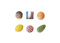 Beutelschachtel mit Bonbons, Inhalt: Bonbons Trikolore ca. 60 g