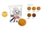 Coffee Cookies Flowpack, Inhalt: Coffee Cookies Cranberry