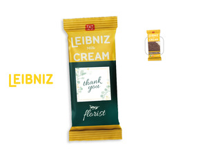 LEIBNIZ Milk Cream 2er Pack mit Werbebanderole, Inhalt: LEIBNIZ Milk Cream