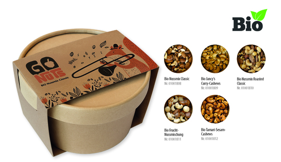 BIO Snack Cup, Inhalt: BIO Nussmix Classic ca. 70 g