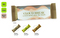 BIO Riegel im Werbeschuber vegan, Inhalt: BIO Banane-Mandel-Riegel ca. 40 g