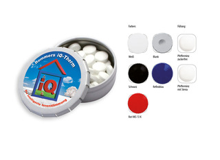 Klick-Dose-45, Inhalt: Pfefferminz-Pastillen; zuckerfrei