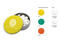 Klick-Dose-45 Duo Colour, Inhalt: Pfefferminz-Pastillen; zuckerfrei