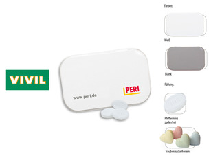 Klapp-Dose-96, Inhalt: VIVIL Extra Strong, zuckerfrei (Dose)