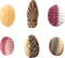 Beutelschachtel mit Weihnachtsbonbons, Inhalt: Bonbon Honigbiene ca. 60 g