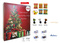 XXL Adventskalender, Inhalt: Pralinen Milchschokolade Mix mit Cerealien-Füllung