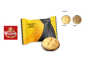Wicklein Glückstaler Flowpack, Inhalt: Wicklein Glückstaler Nougat