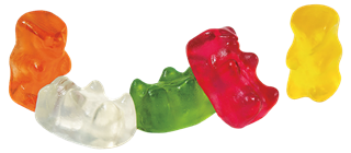 HARIBO Mini Standardformen 10 g