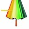 Golfschirm RAINBOW SKY 56-0104053