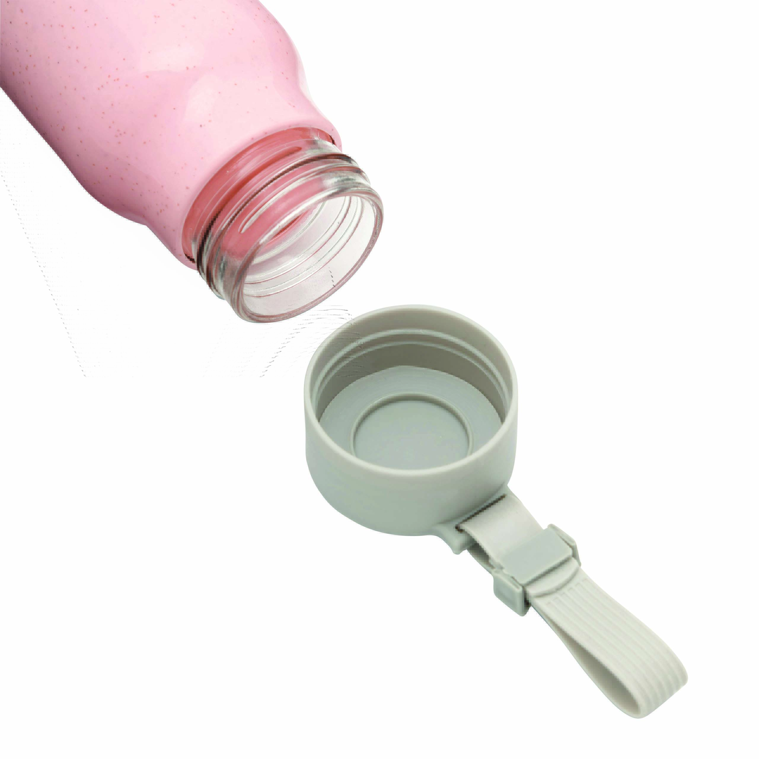 Glas-Trinkflasche ECO DRINK mit Ummantelung 56-0304478