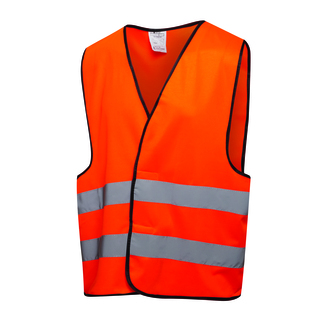 Sicherheits-/Warnweste HERO 2.0 in Signalfarbe 56-0399022
