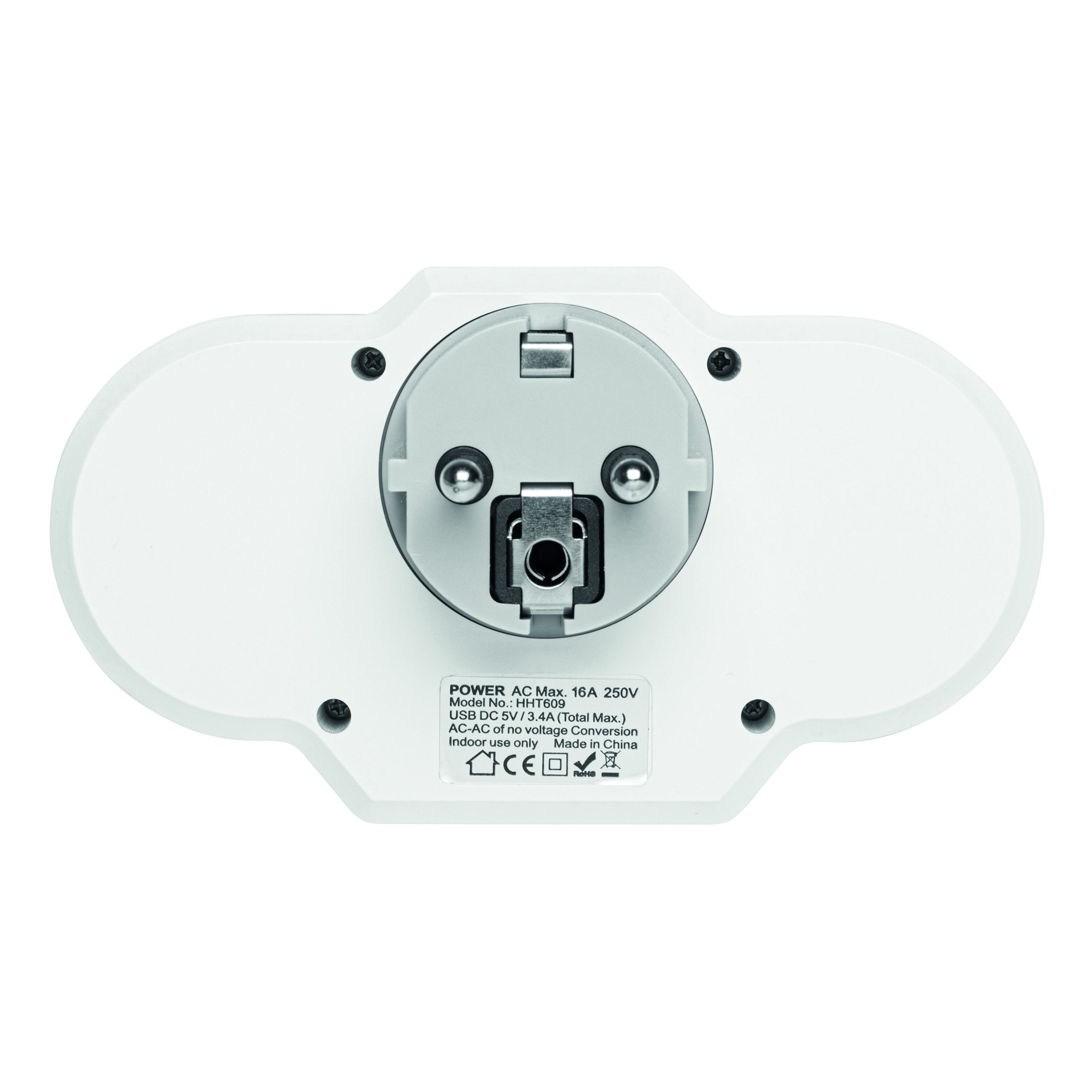 USB-Adapter-Stecker-Netzteil mit Nachtlicht ENDLESS POWER NIGHT 56-0402719