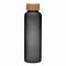 Glas-Flasche TAKE FROSTY, schwarz