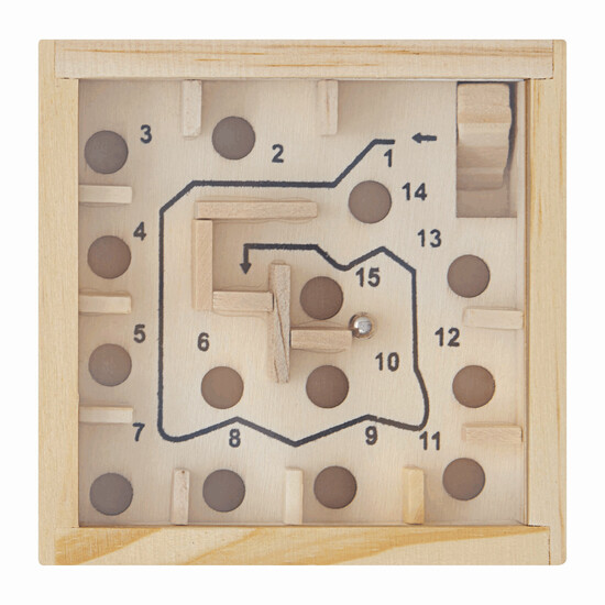 Holz-Labyrinth LOST