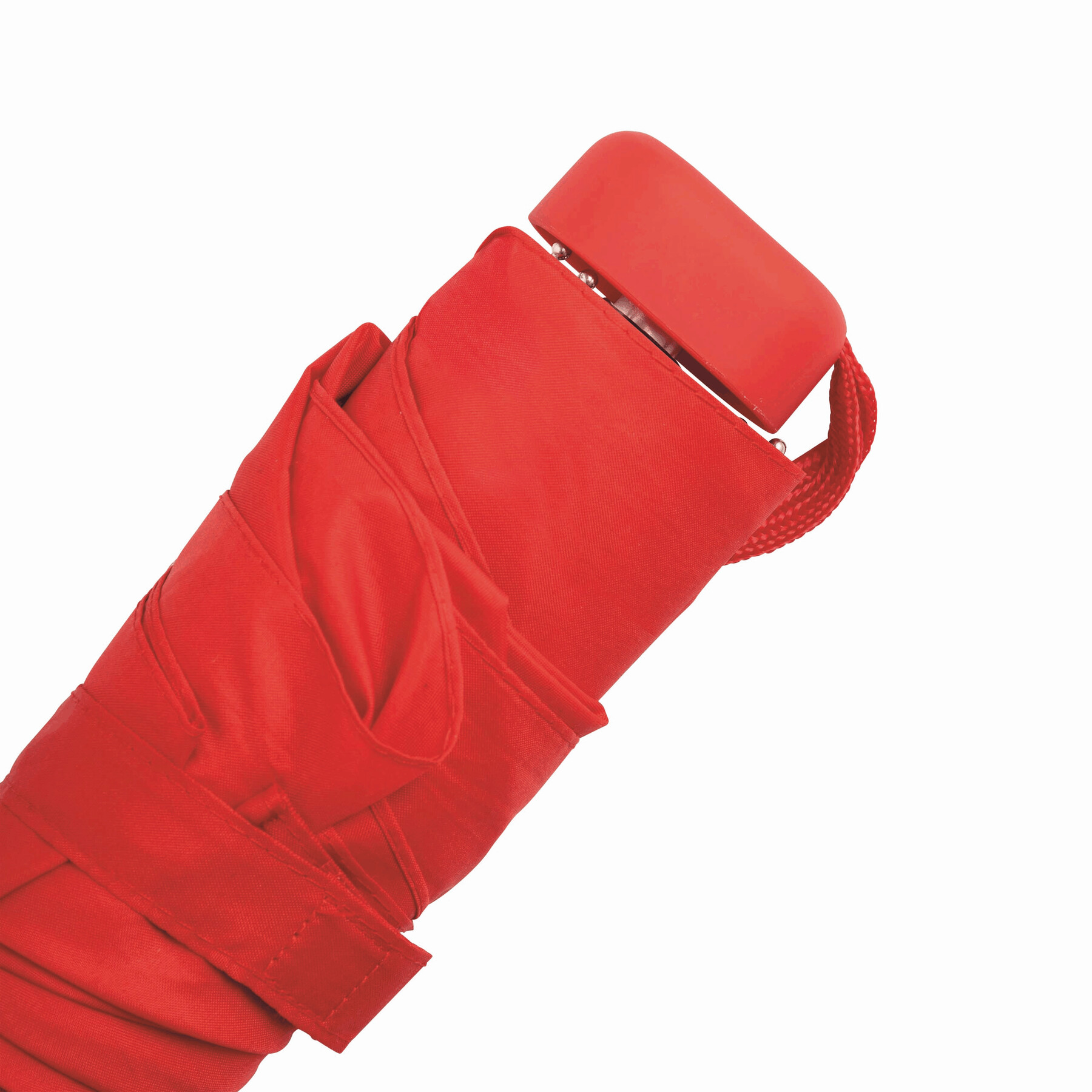 Aluminium-Mini-Taschenschirm POCKET, rot