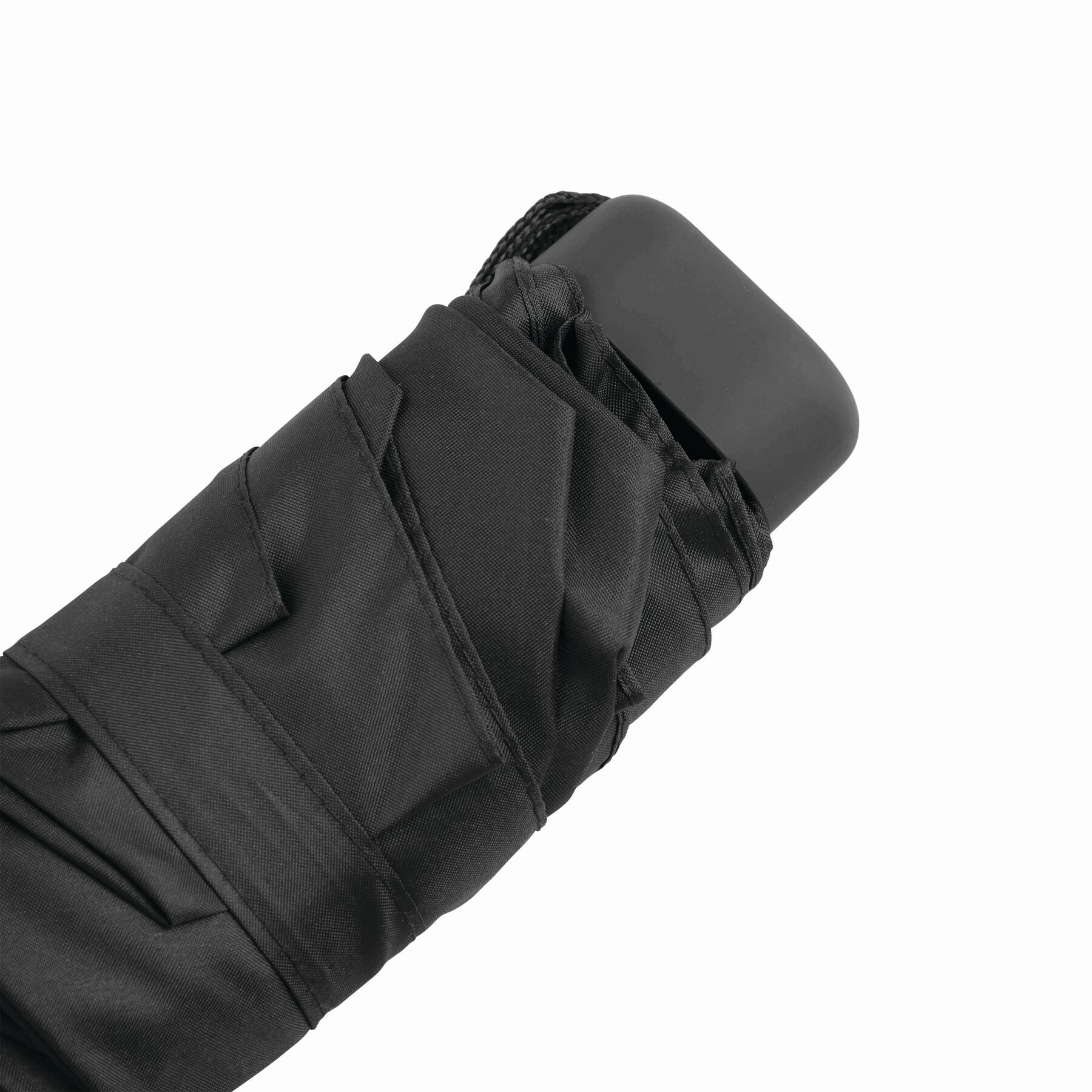 Aluminium-Mini-Taschenschirm POCKET, schwarz