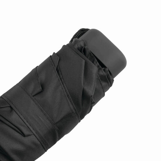 Aluminium-Mini-Taschenschirm POCKET, schwarz