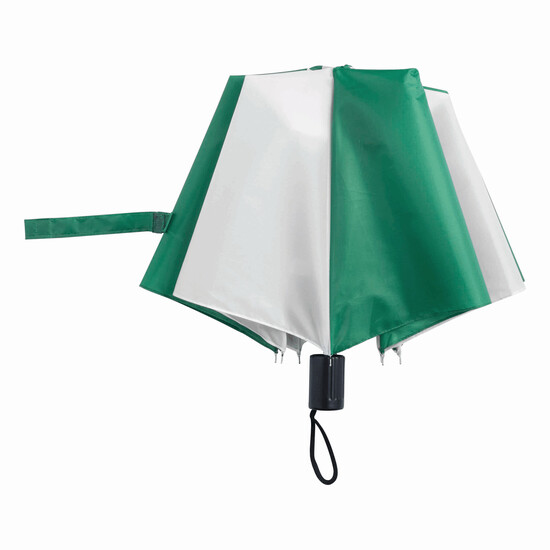 Taschenschirm REGULAR, grün, weiß