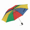 Taschenschirm REGULAR, blau, gelb, grün, rot