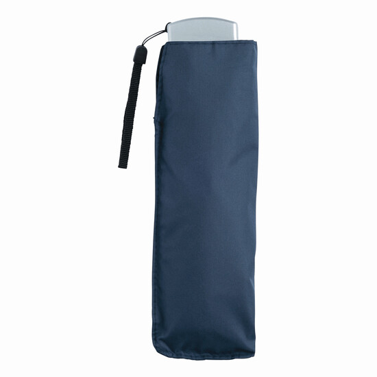 Flacher Mini-Taschenschirm FLAT, marineblau