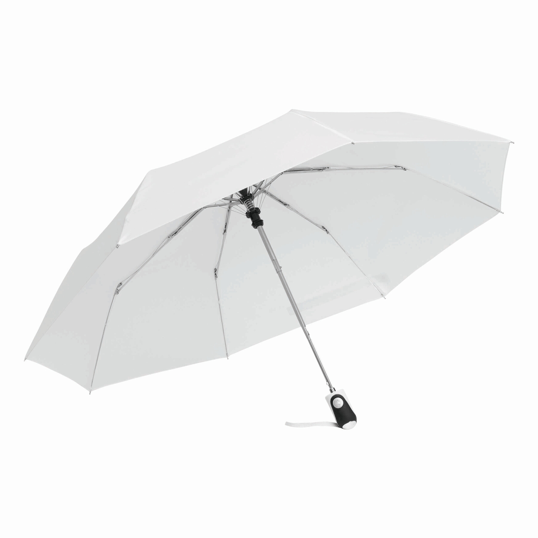 Automatik-Taschenschirm COVER, weiß