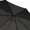 Vollautomatischer Windproof-Taschenschirm STREETLIFE, blau, schwarz