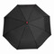 Vollautomatischer Windproof-Taschenschirm STREETLIFE, rot, schwarz
