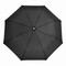 Vollautomatischer Windproof-Taschenschirm STREETLIFE, schwarz, weiß