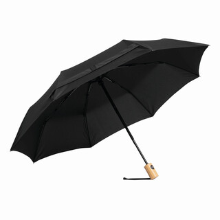 Vollautomatischer Windproof-Taschenschirm CALYPSO, schwarz
