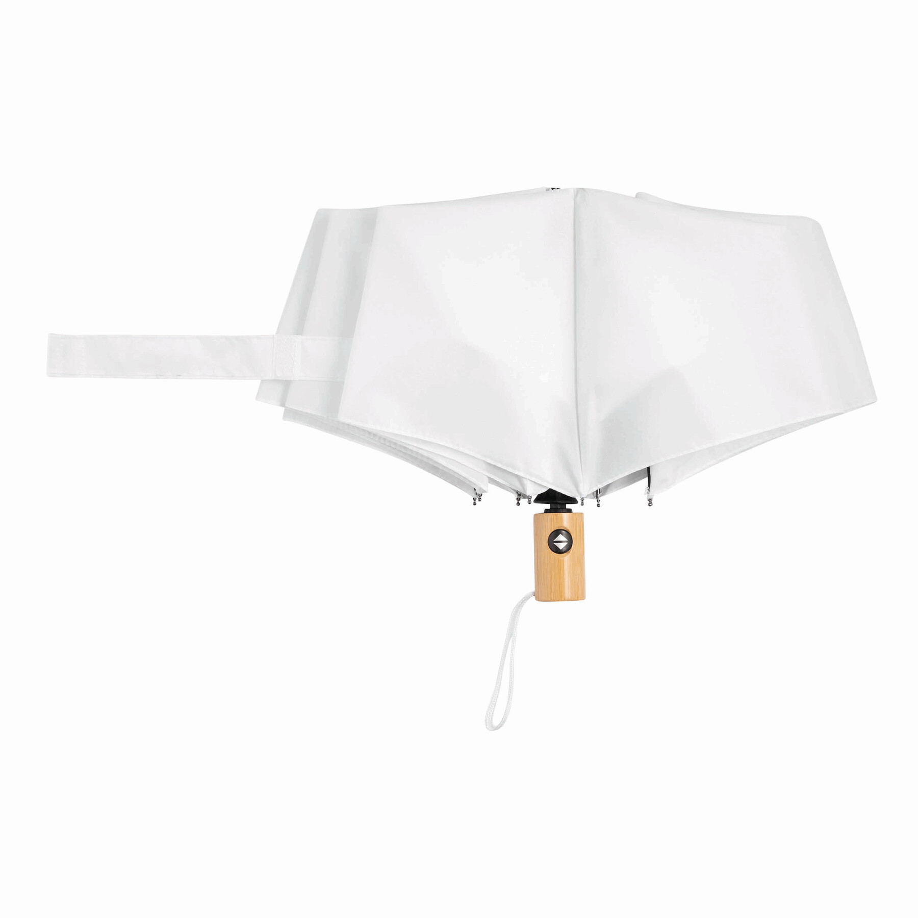 Vollautomatischer Windproof-Taschenschirm CALYPSO, weiß