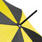 Automatischer Stockschirm DISCO, gelb, schwarz
