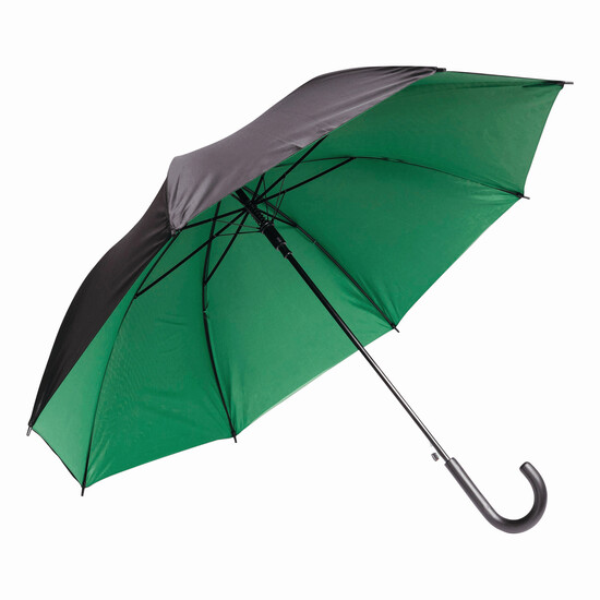 Automatik-Stockschirm DOUBLY, grün, schwarz