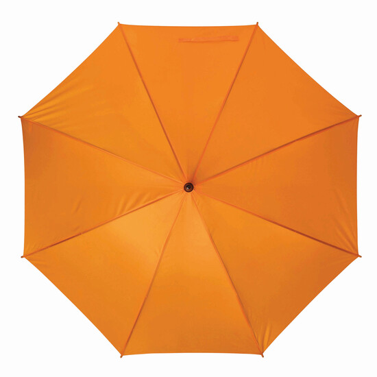 Automatik-Holzstockschirm TANGO, orange