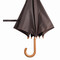 Automatik-Holzstockschirm TANGO, dunkelbraun