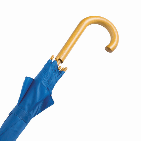 Automatik-Holzstockschirm TANGO, royalblau