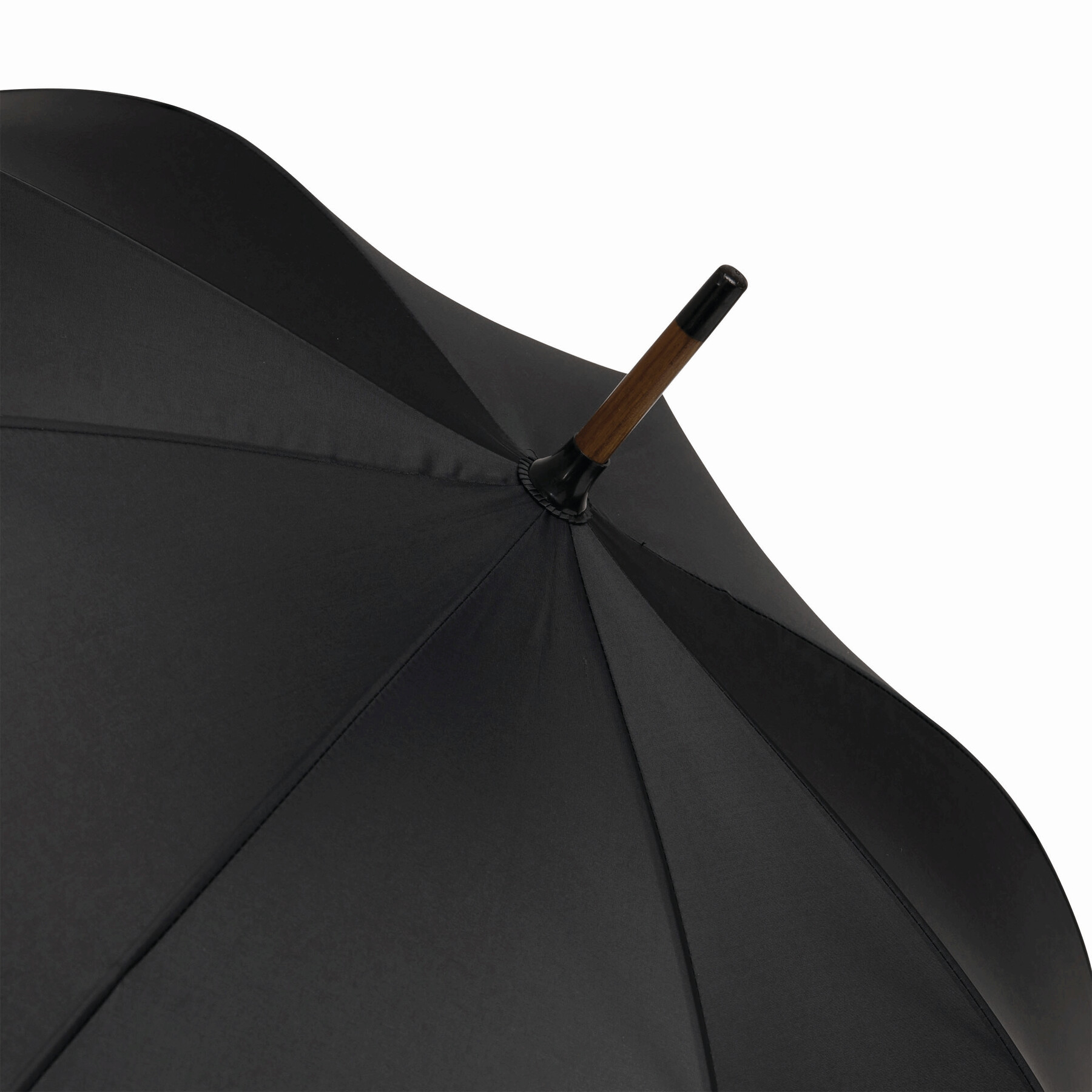 Automatik-Holzstockschirm BOOGIE, schwarz