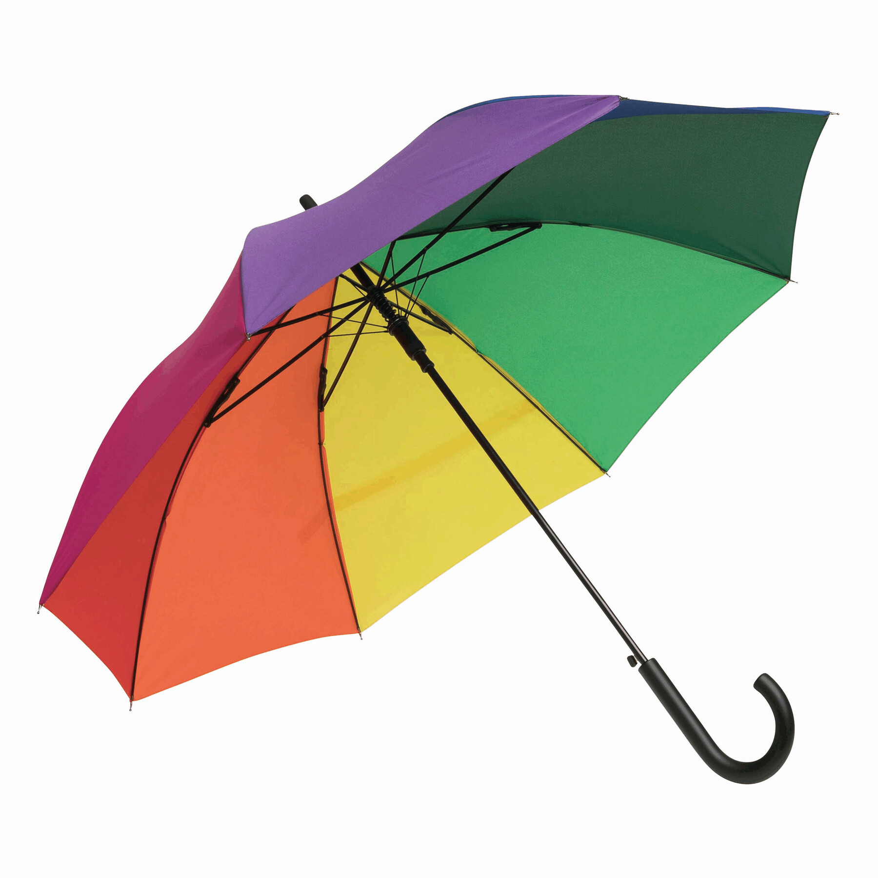 Windproof-Stockschirm WIND, regenbogen