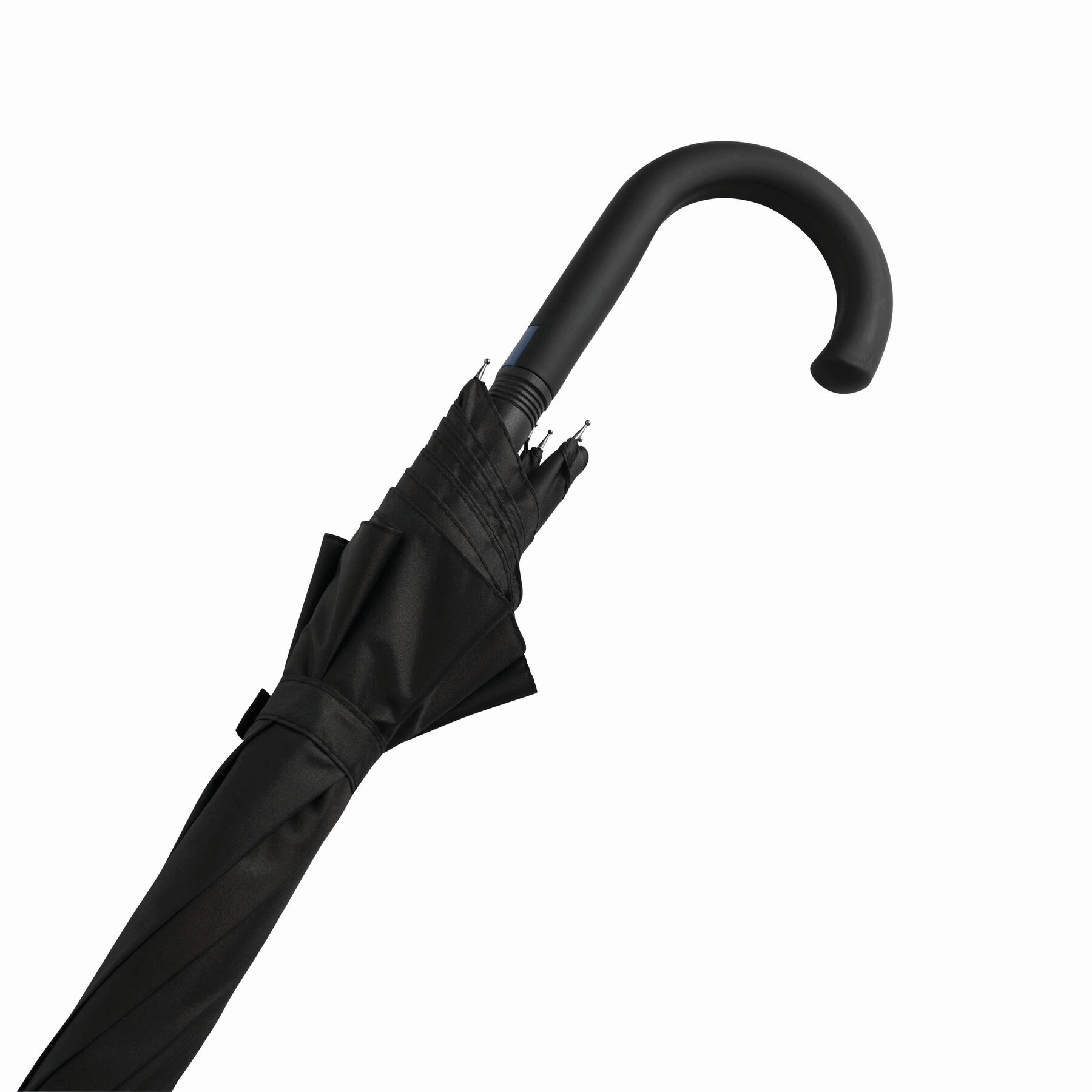 Automatik-Stockschirm CANCAN, blau, schwarz