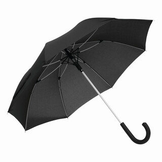 Automatik-Stockschirm CANCAN, schwarz, weiß