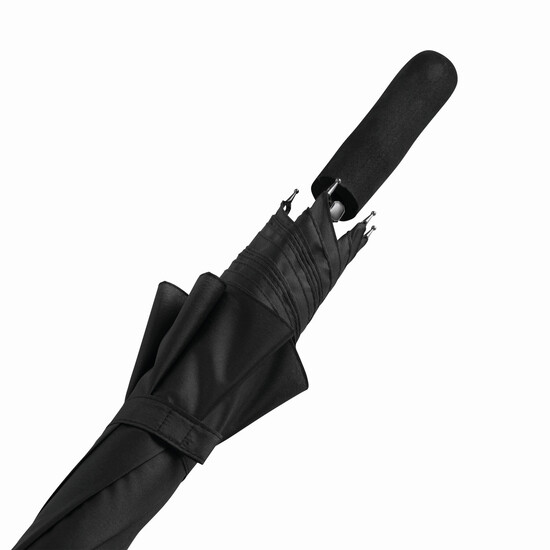 Automatischer Windproof-Golfschirm PASSAT, schwarz