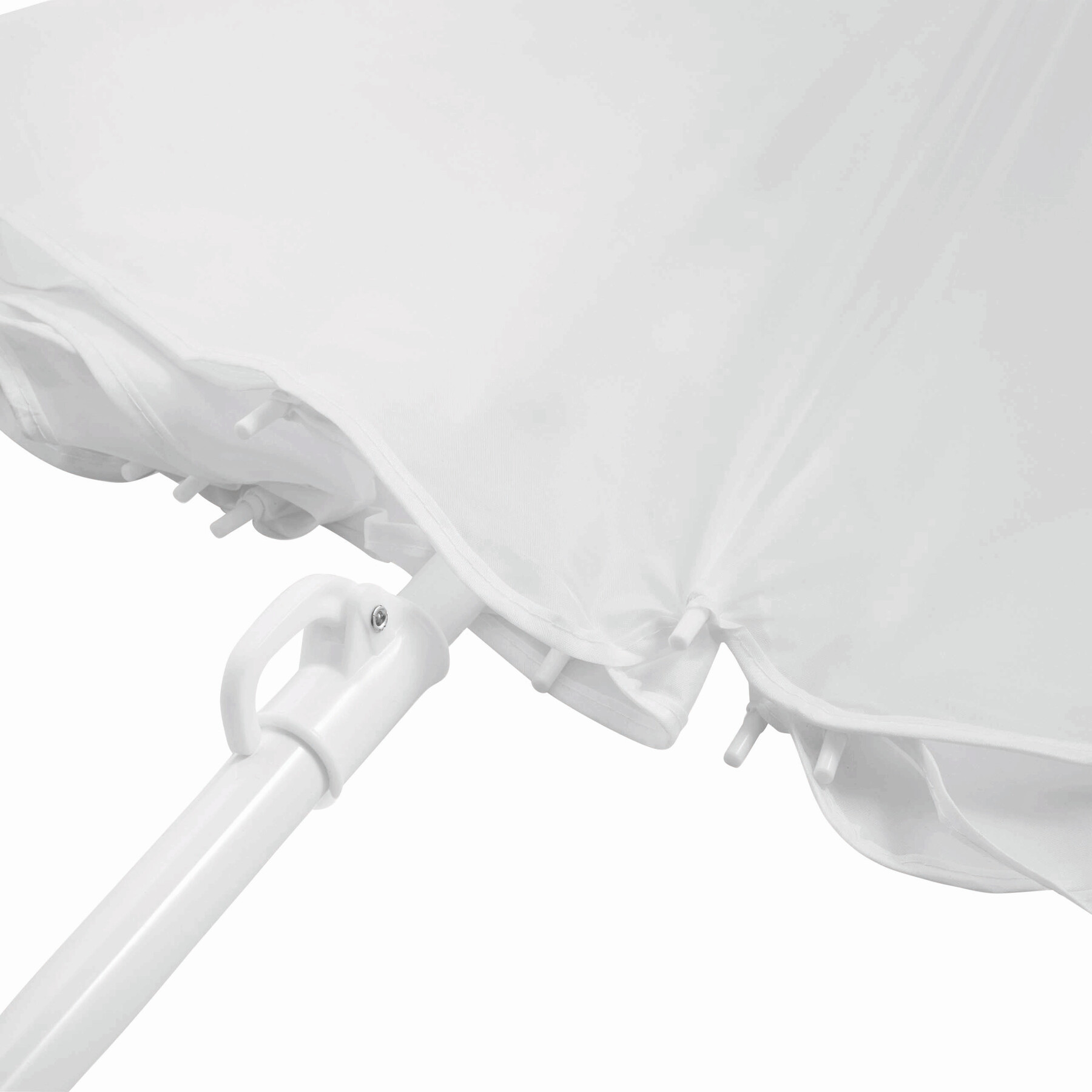 Strand- und Sonnenschirm SUNFLOWER, weiß