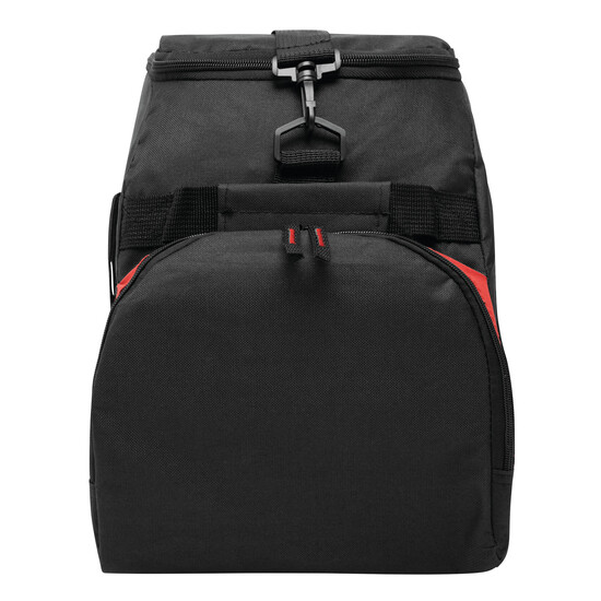 Sporttasche DOME, rot, schwarz