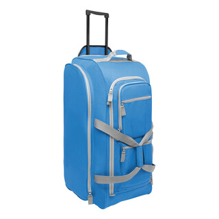 Trolley-Reisetasche 9P, blau, grau