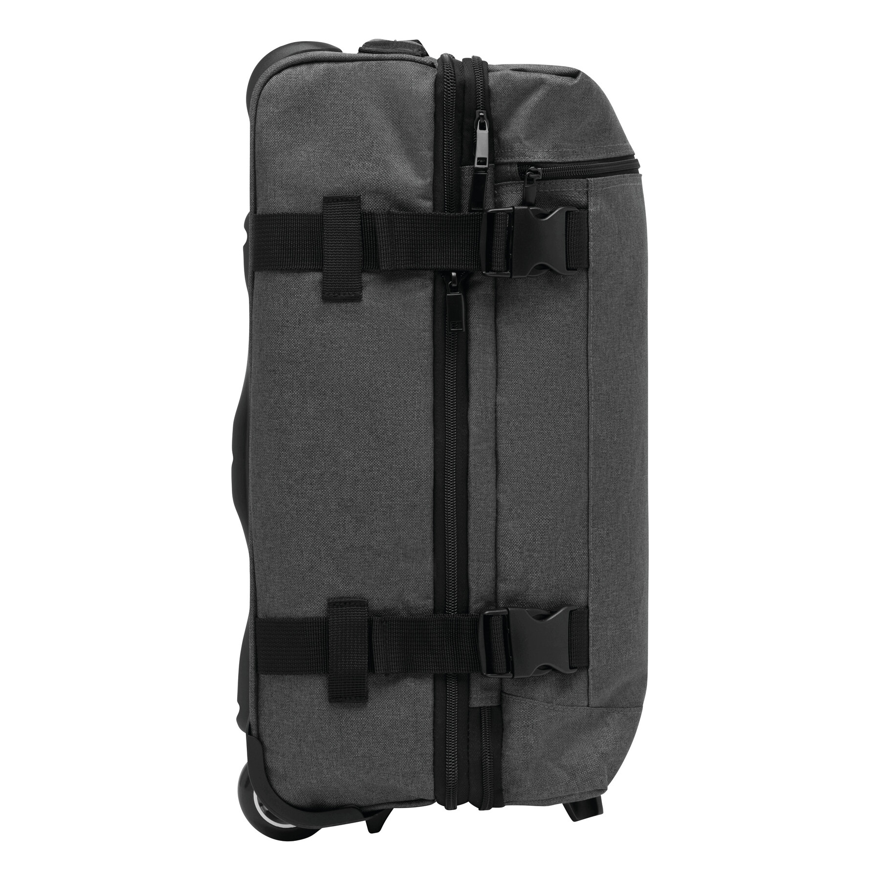 Trolley-Reisetasche VISBY, grau, schwarz