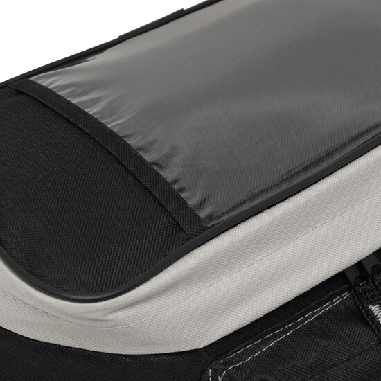 Fahrradlenker-Kühltasche BIKE, grau, schwarz